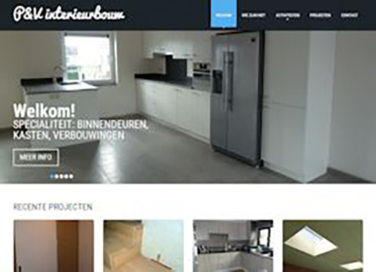 PV Interieur Modernizeren  website