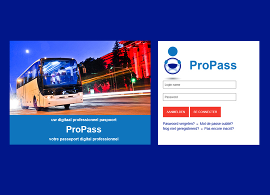 ProPass Uitbereiding website
