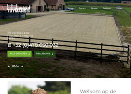 Tuymans & Zn Aanmaak website