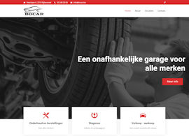 Garage Bocar Aanmaak website