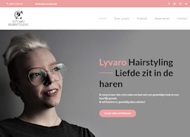 Lyvaro Hairstyling Aanmaak website Lyvaro Hairstyling Aanmaak website